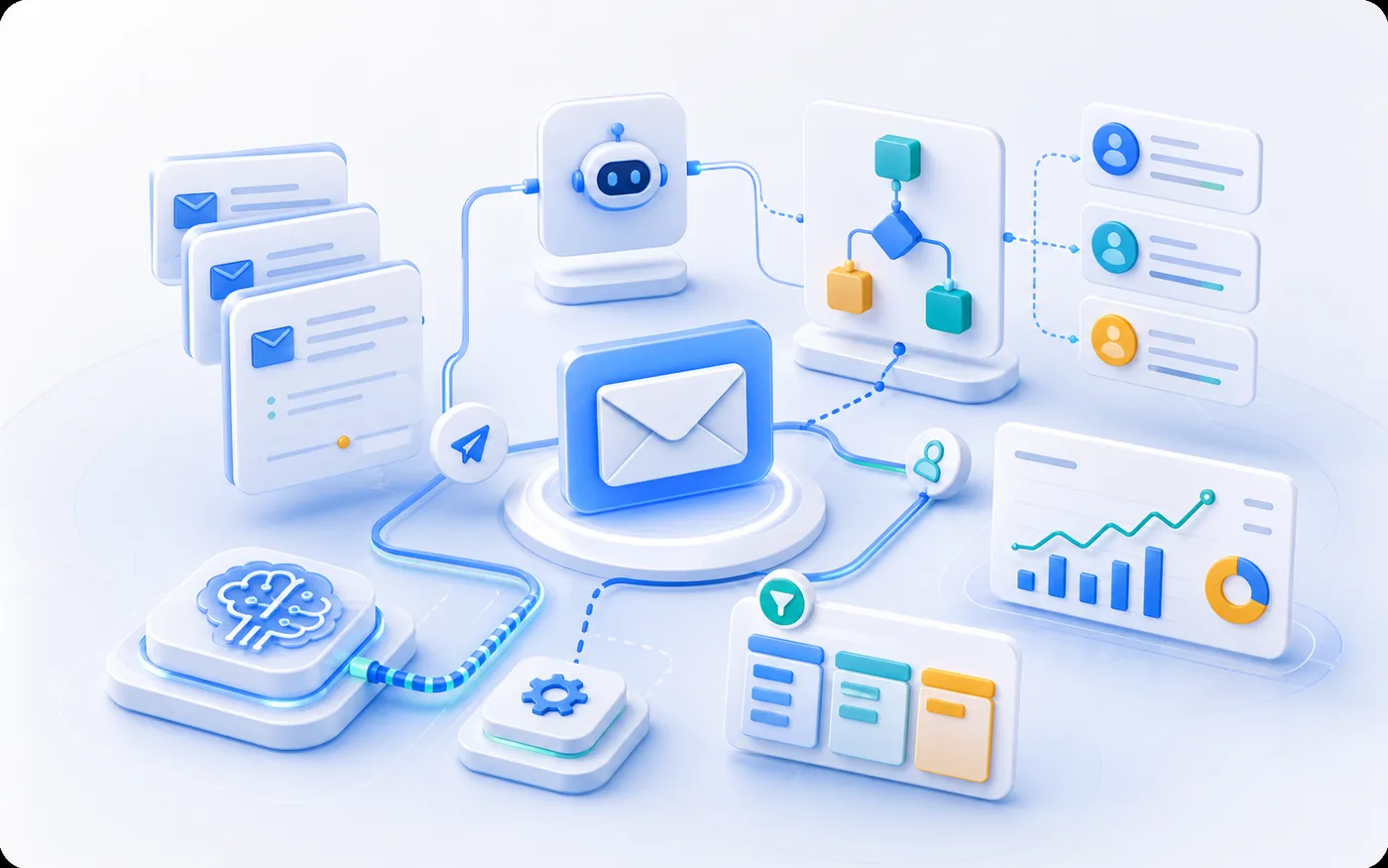 Supabase Website Backends service visual