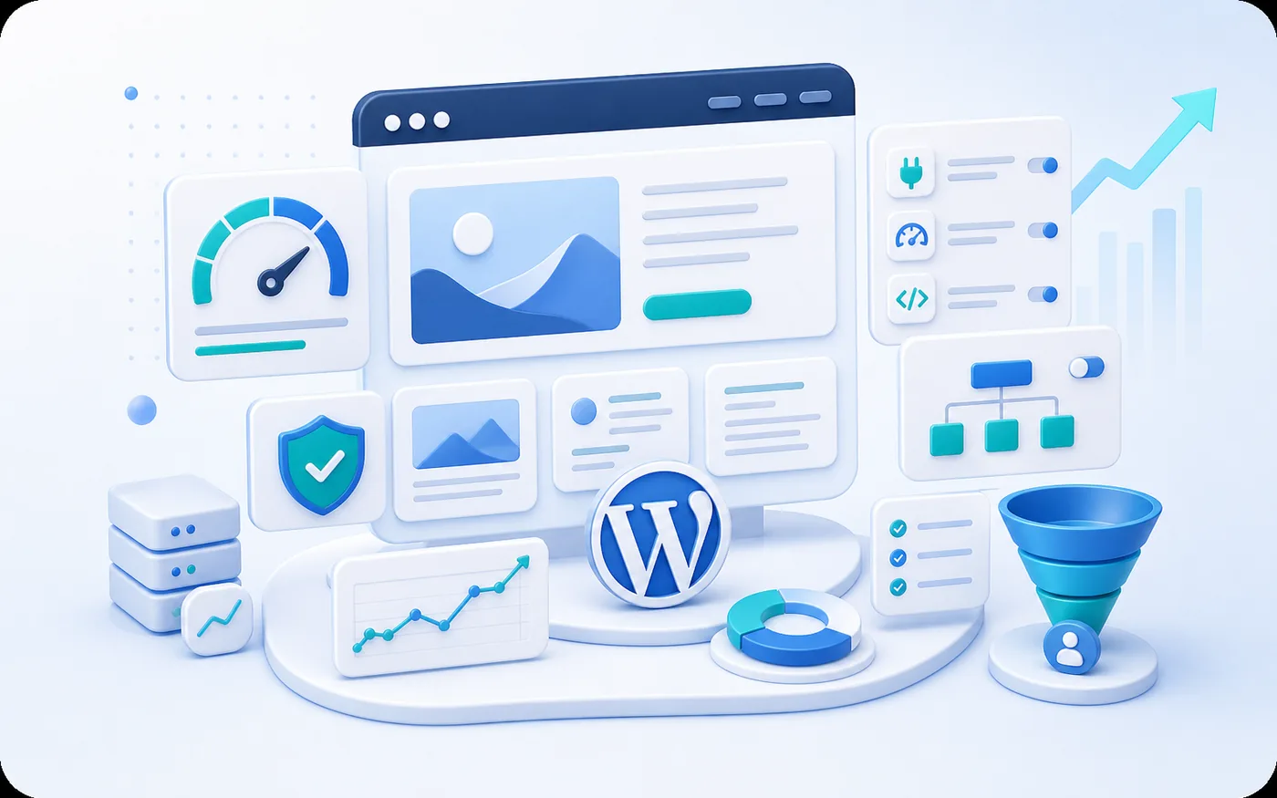 WordPress Optimization service visual